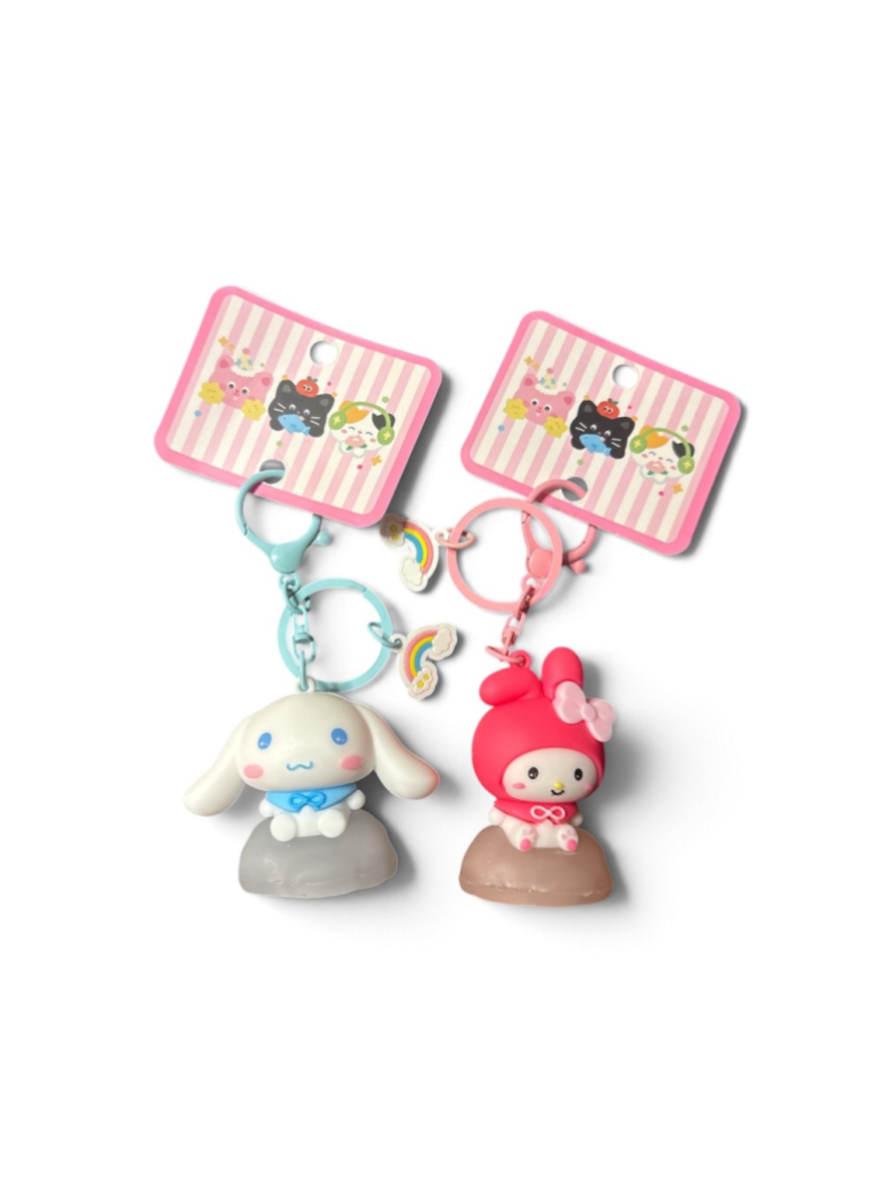 Sanrio Character Light Up Keychain Set of 2